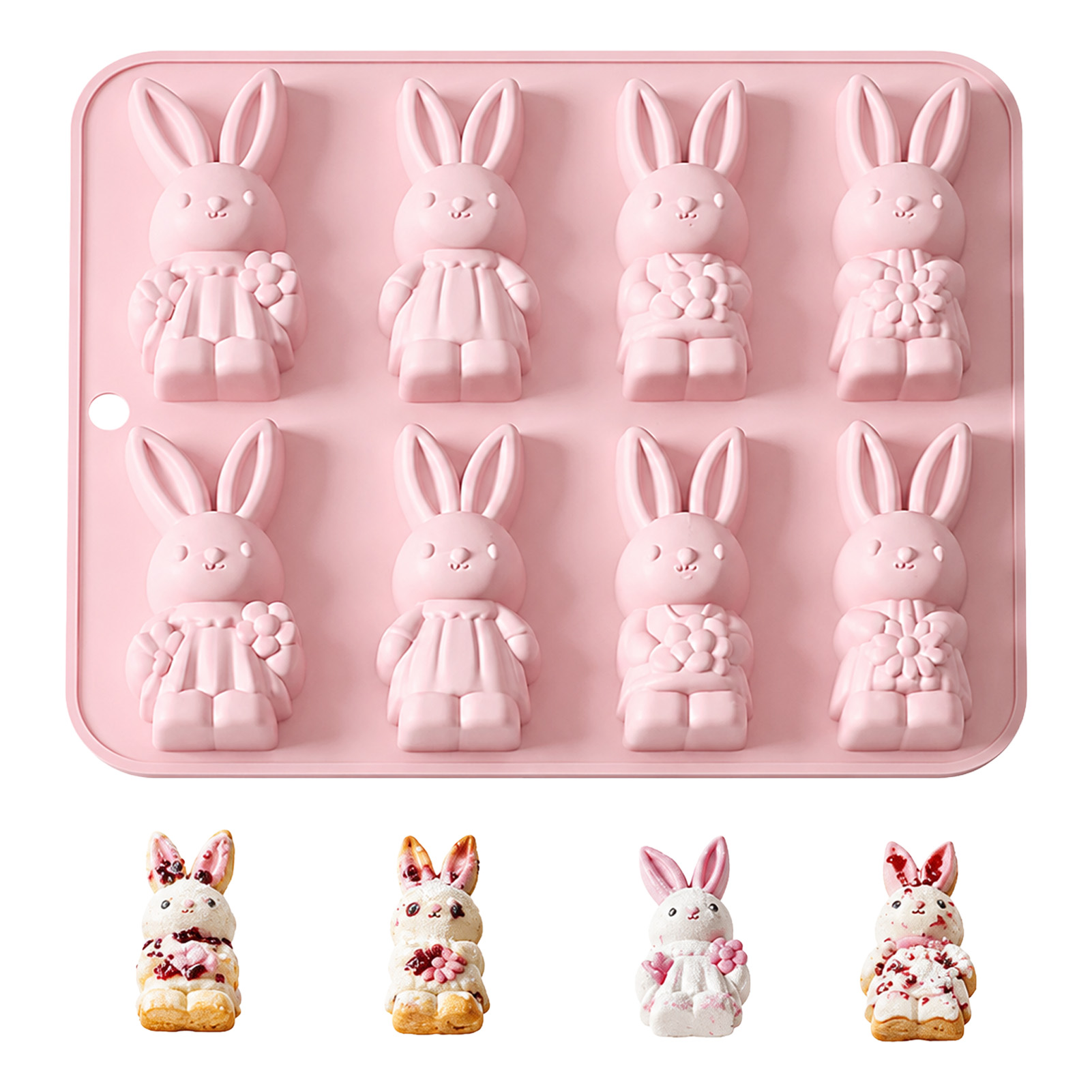 Bunny Cake Mold - قالب كيك احترافي على شكل أرنب،
