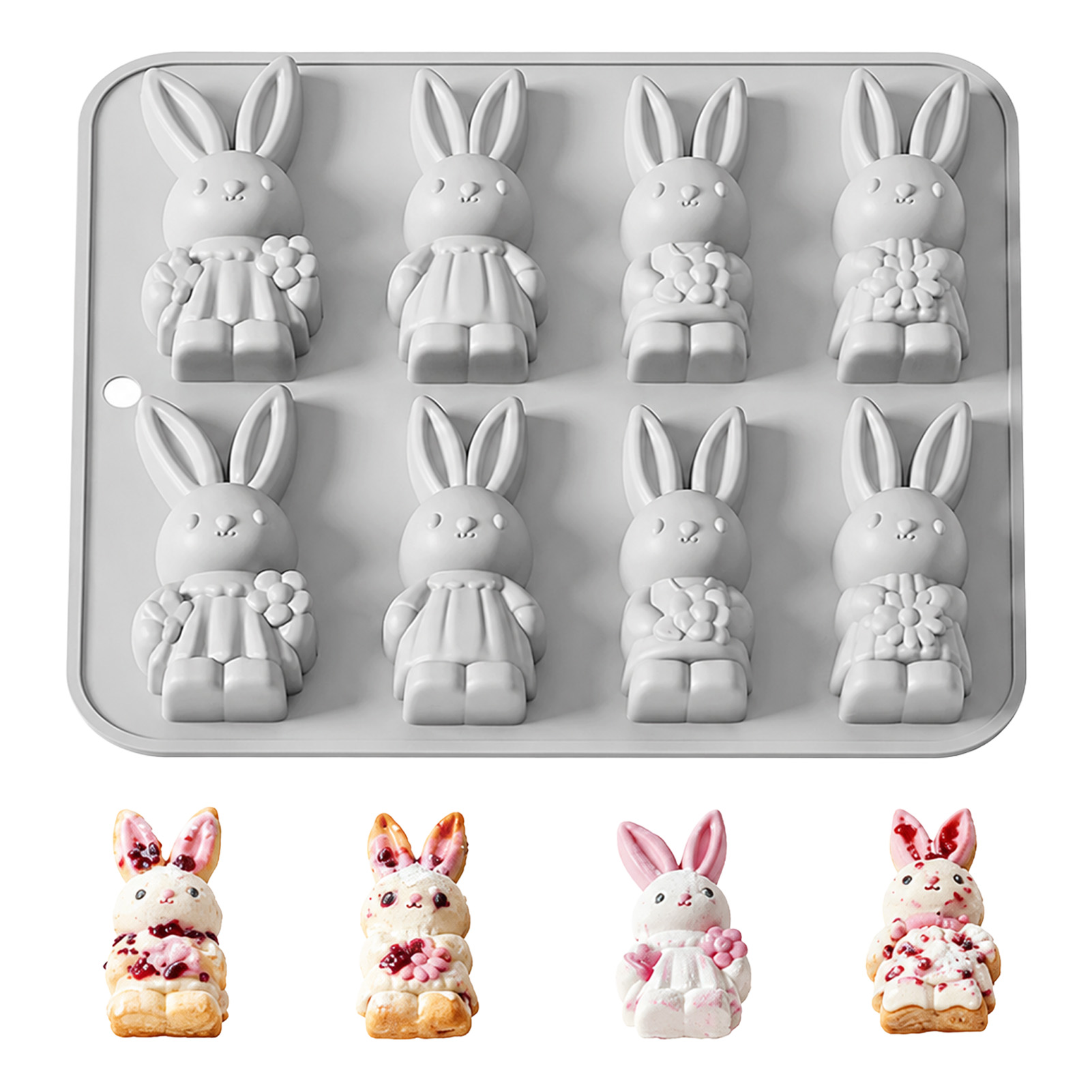 قالب كيك احترافي على شكل أرنب، - مراجعة Bunny Cake Mold وسعره