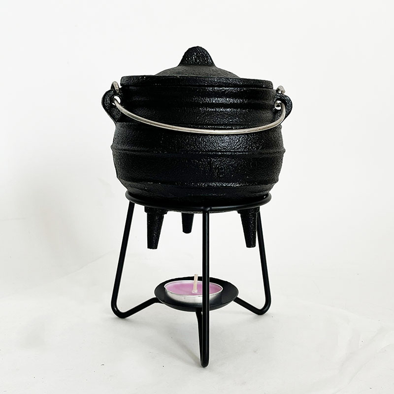 وسط 1/8 #   مرجل من الحديد الز - مراجعة Cast Iron Corn وسعره