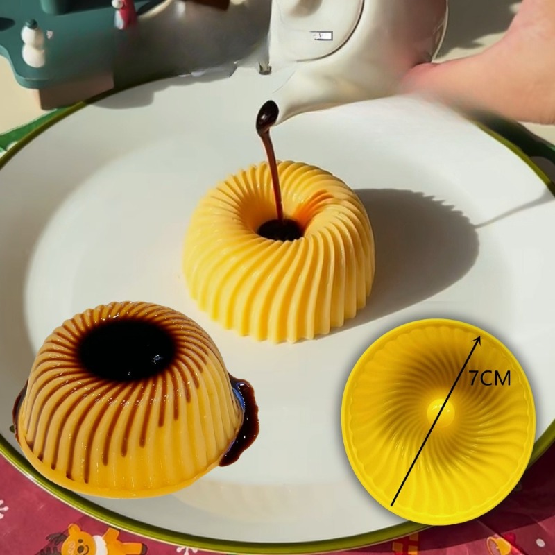 سيليكون Crème Brünlée كب كيك ا - مراجعة Donut Mold Silicone وسعره