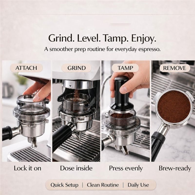 B51CNEW! مصفاة توزيع القهوة بق - مراجعة Breville Espresso Barista Touch وسعره